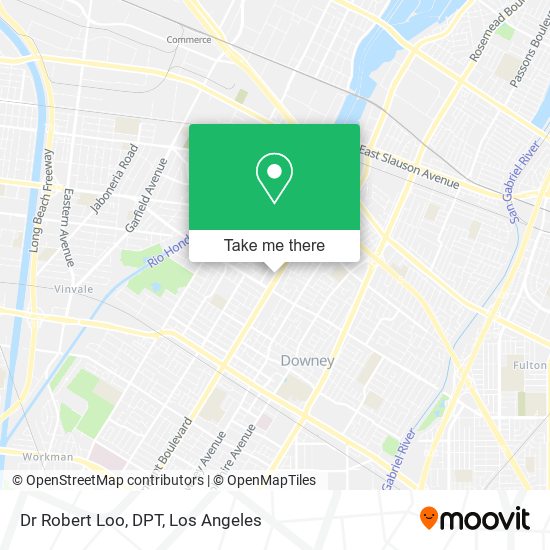 Dr Robert Loo, DPT map