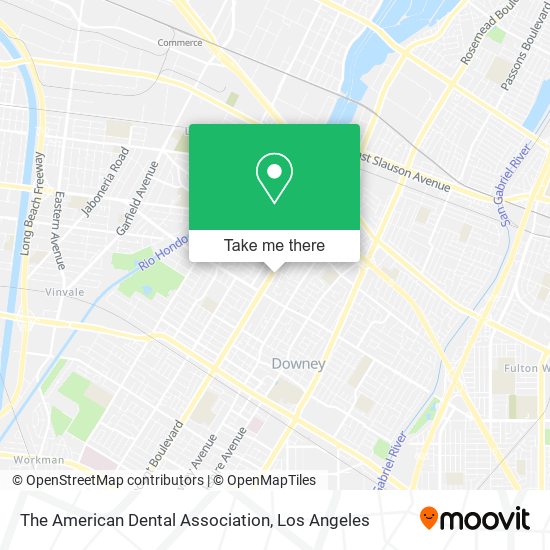 The American Dental Association map