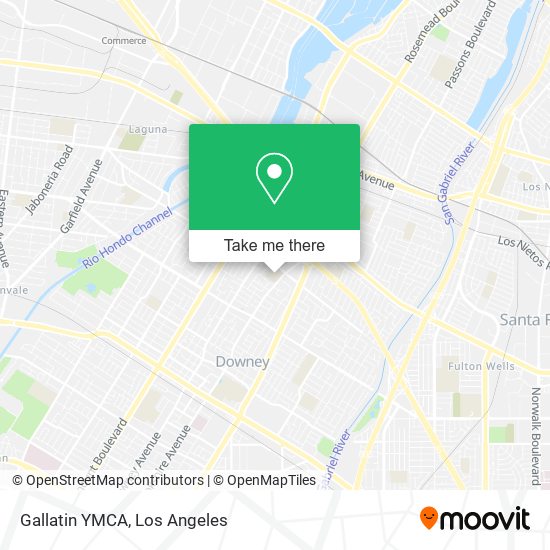 Mapa de Gallatin YMCA
