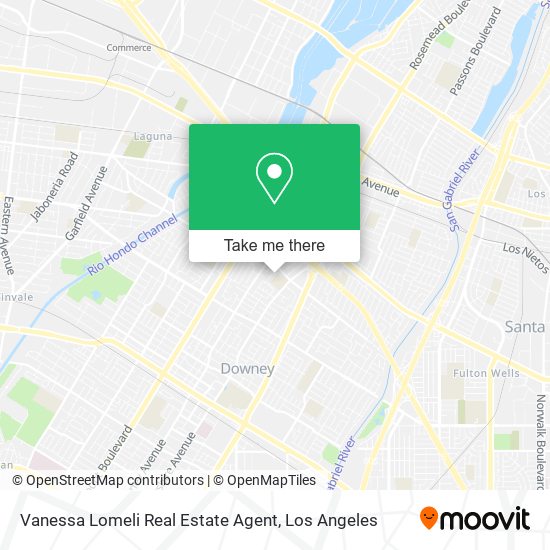 Vanessa Lomeli Real Estate Agent map