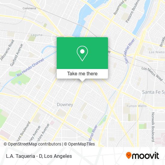 Mapa de L.A. Taqueria - D