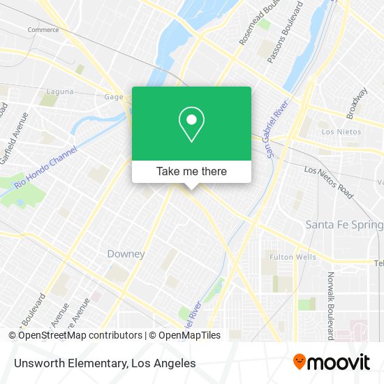 Unsworth Elementary map