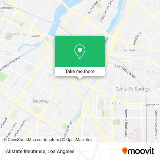 Allstate Insurance map