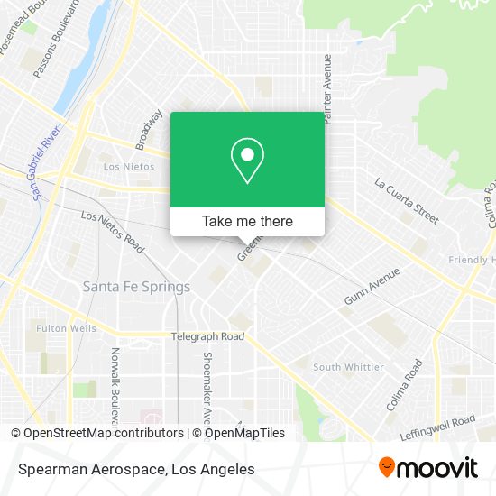Spearman Aerospace map