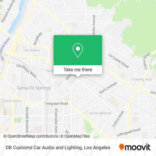 DB Customz Car Audio and Lighting map