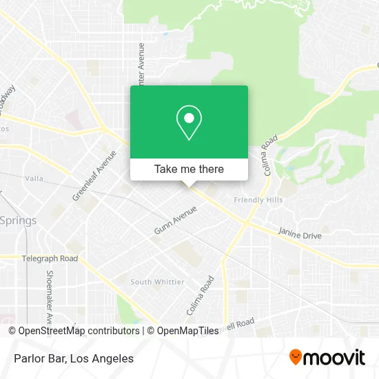Parlor Bar map