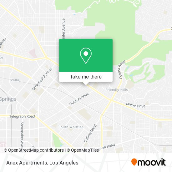 Anex Apartments map