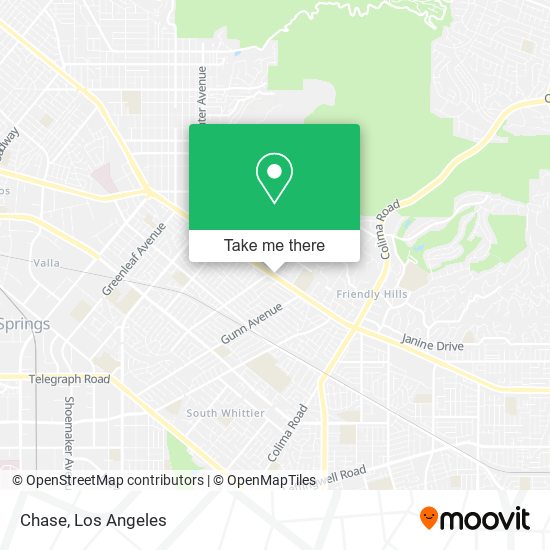 Mapa de Chase