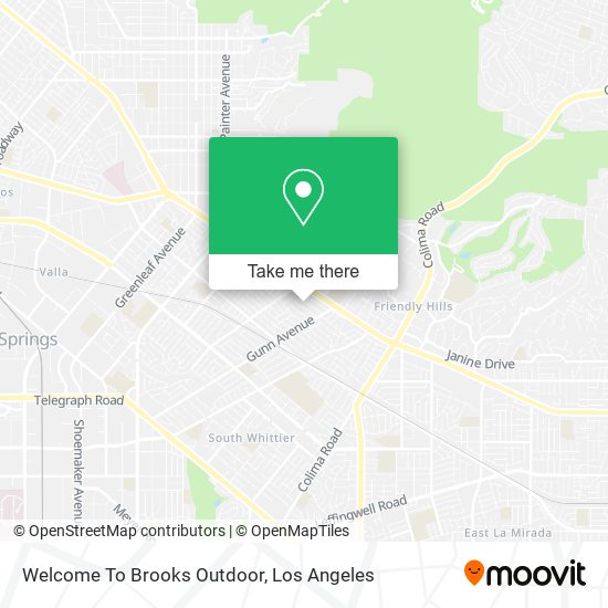 Welcome To Brooks Outdoor map