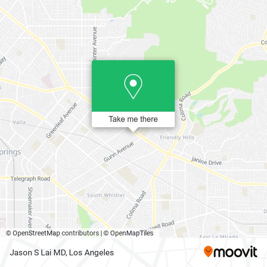 Mapa de Jason S Lai MD