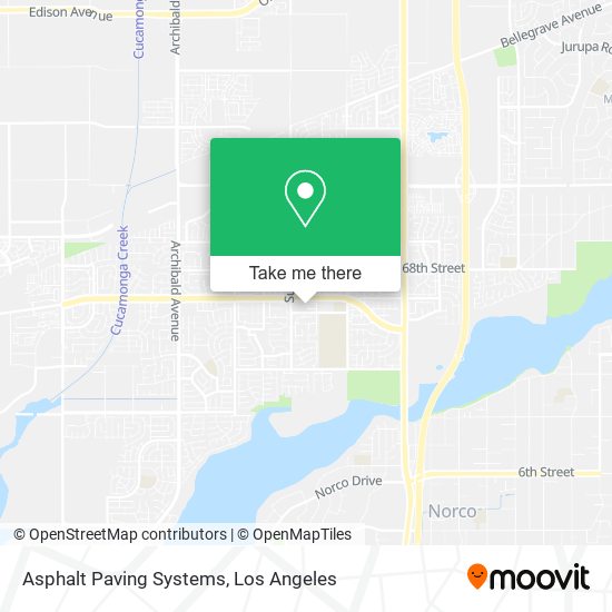 Asphalt Paving Systems map