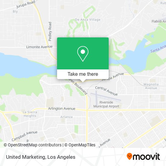 United Marketing map