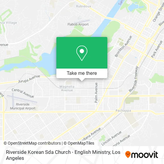 Riverside Korean Sda Church - English Ministry map