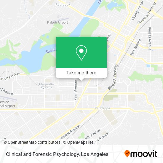 Clinical and Forensic Psychology map