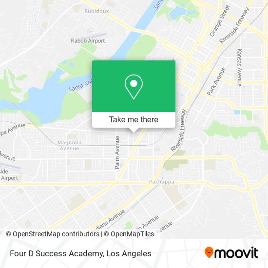 Mapa de Four D Success Academy