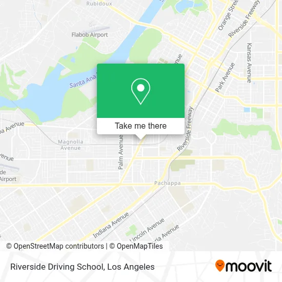 Riverside Driving School map
