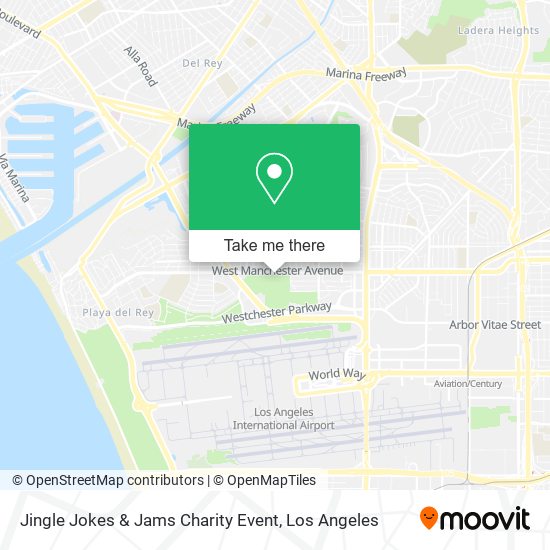 Jingle Jokes & Jams Charity Event map