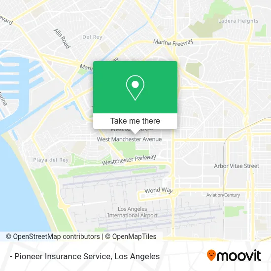 - Pioneer Insurance Service map
