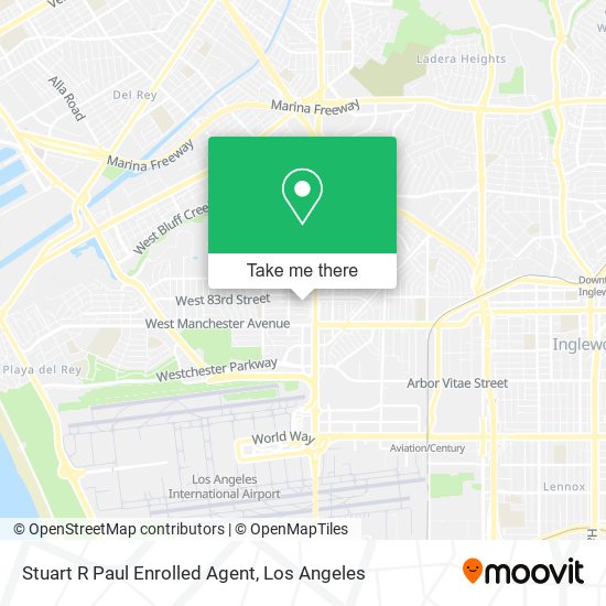 Mapa de Stuart R Paul Enrolled Agent