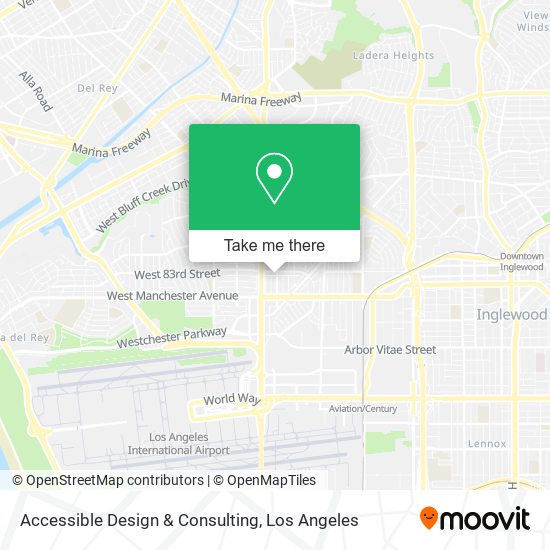 Accessible Design & Consulting map