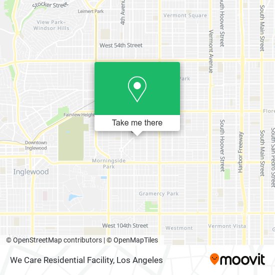 We Care Residential Facility map