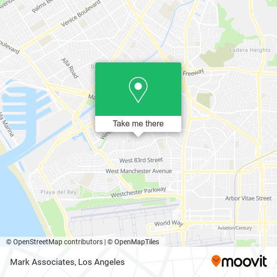 Mark Associates map