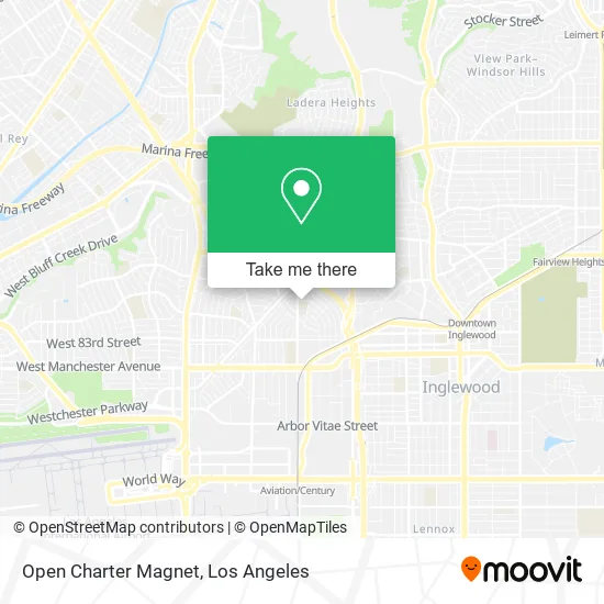 Mapa de Open Charter Magnet