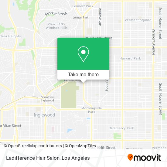 Mapa de Ladifference Hair Salon