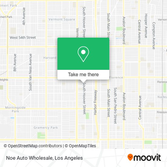 Mapa de Noe Auto Wholesale