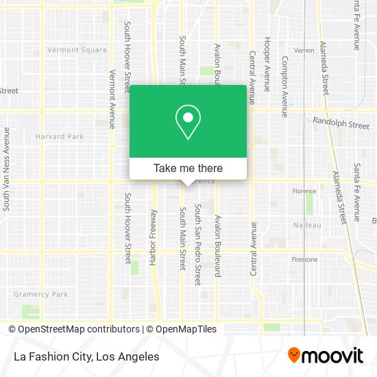 Mapa de La Fashion City