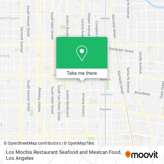 Mapa de Los Mochis Restaurant Seafood and Mexican Food