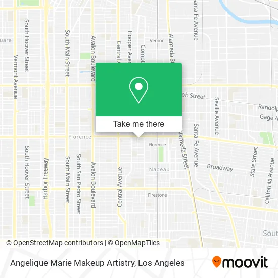 Angelique Marie Makeup Artistry map