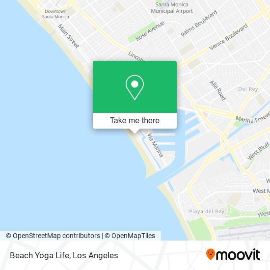 Beach Yoga Life map