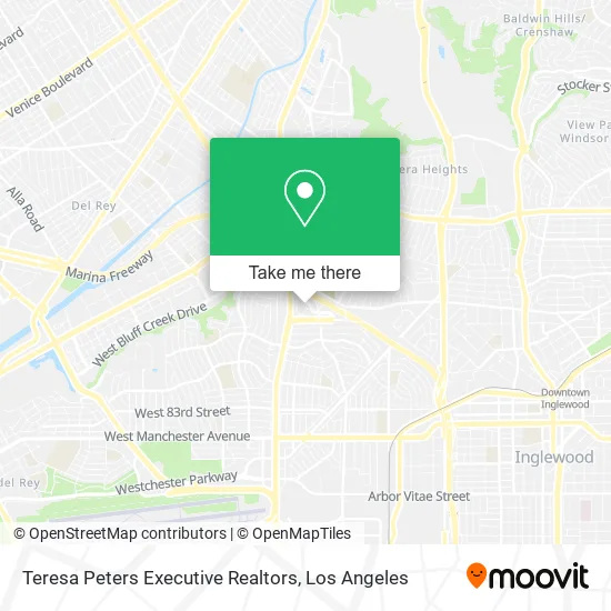 Teresa Peters Executive Realtors map