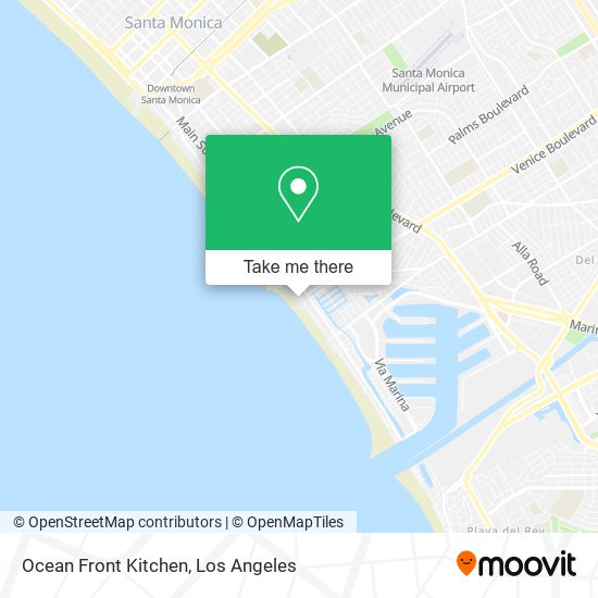 Ocean Front Kitchen map