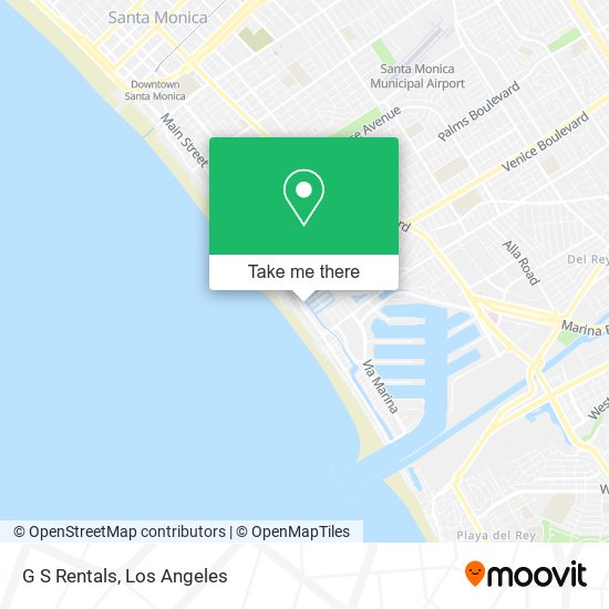 Mapa de G S Rentals