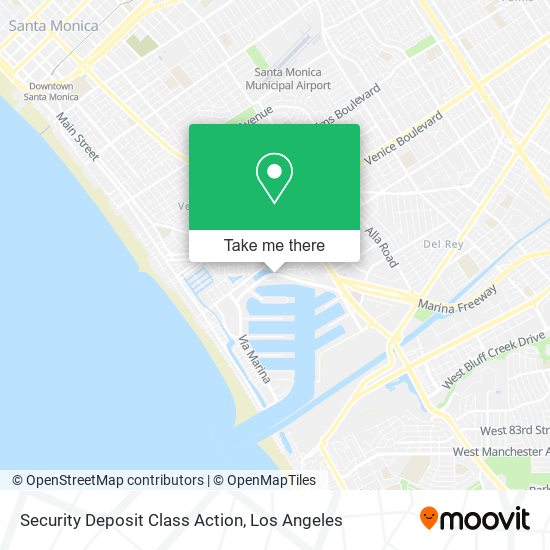 Mapa de Security Deposit Class Action