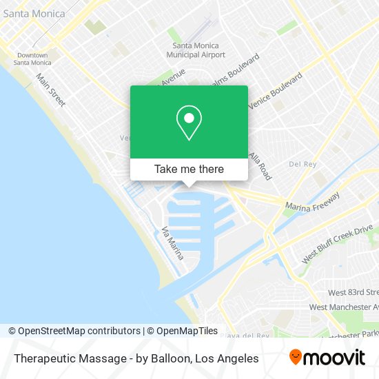 Therapeutic Massage - by Balloon map