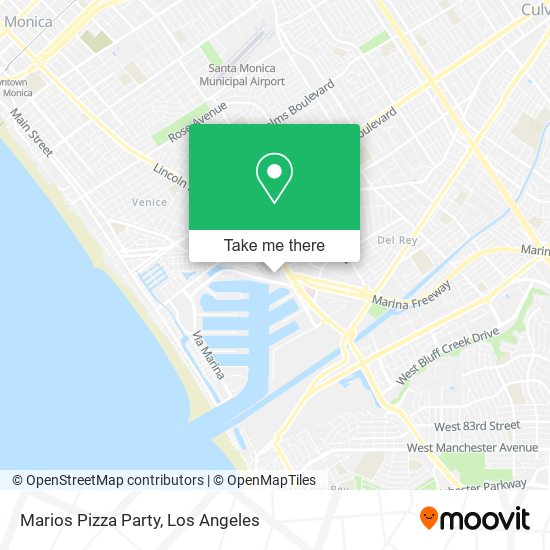Marios Pizza Party map