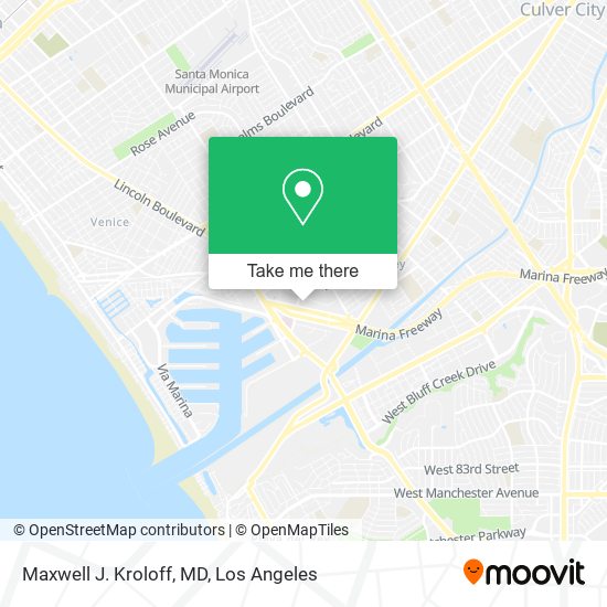 Maxwell J. Kroloff, MD map