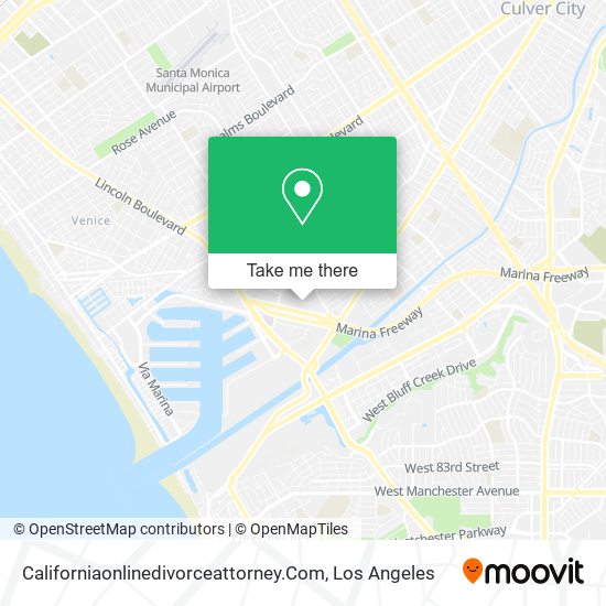 Californiaonlinedivorceattorney.Com map