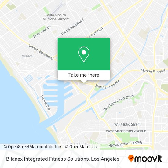 Mapa de Bilanex Integrated Fitness Solutions