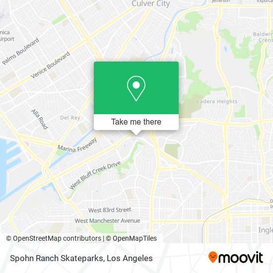 Spohn Ranch Skateparks map