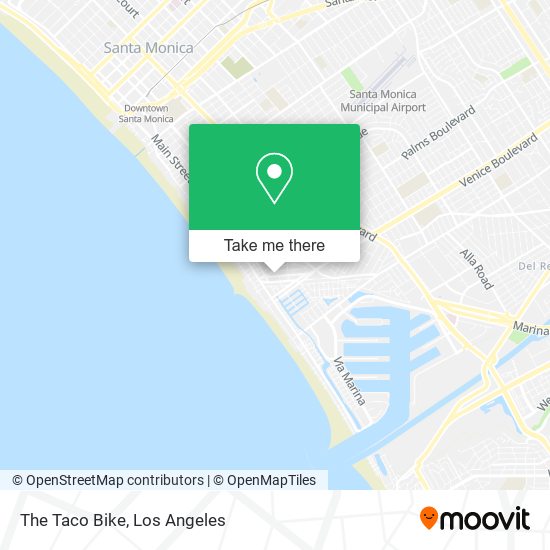 The Taco Bike map