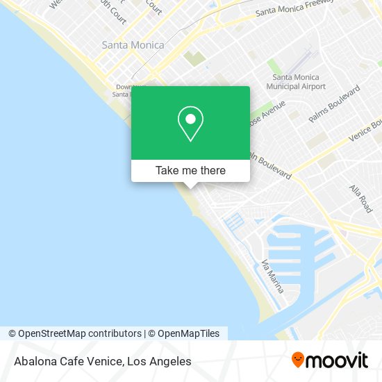 Mapa de Abalona Cafe Venice