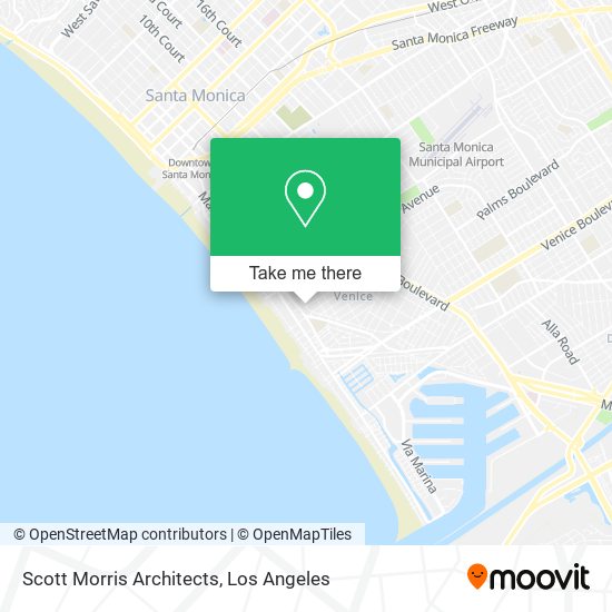 Mapa de Scott Morris Architects