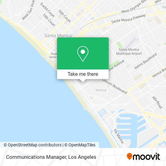 Mapa de Communications Manager