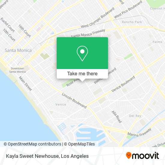 Mapa de Kayla Sweet Newhouse