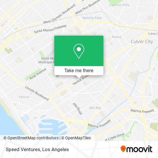 Speed Ventures map