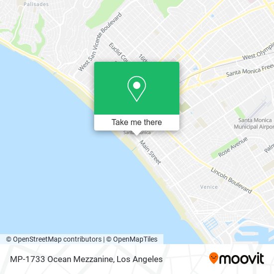 MP-1733 Ocean Mezzanine map
